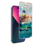 Folie de Protectie,  pentru iPhone 15 Pro Max, Tempered Glass 2.5 cu Pietricele, ESD, HD, Transparent