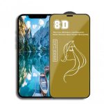 Folie de Protectie,  pentru iPhone 15 Pro, Tempered Glass Mirror 8D, Efect Oglinda, HD, Auriu