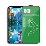 Folie de Protectie,  pentru iPhone 15 Pro, Tempered Glass Mirror 8D, Efect Oglinda, HD, Verde