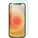 Folie Sticla Securizata ,  Luminous, compatibila cu Apple iPhone 14 Pro, Margine fosforescenta verde