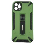 Husa de protectie  compatibila cu Apple iPhone 11 Defender Model 4 cu suport, Verde deschis