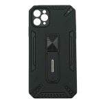 Husa de protectie  pentru Apple iPhone 11 Pro Max Defender Sergeant Brave cu suport, Negru