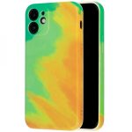 Husa protectie  compatibila cu Apple iPhone 11 Tpu Ombre, Verde/Galben
