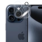 Folie Sticla pentru Camera,  Pentru Apple iPhone 16 Pro, 3D, Transparent