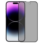 Folie Sticla Securizata,  Pentru Apple iPhone 16 Plus, Privacy Classic, 2.5D, Confidentialitate 30ø, Negru Transparent