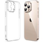 Husa de Protectie,  pentru Apple iPhone 16 Pro Max, TPU, Antisoc, Rezistenta la Impact, Protectie Camera, Transparenta