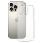 Husa de Protectie,  pentru Apple iPhone 16 Pro Max, TPU Protect Plus, cu Dust Plug, Transparent